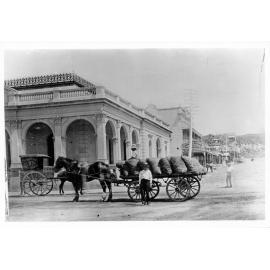 The Union Bank, corner of Flinders and Denham Streets, Townsville, 1891 