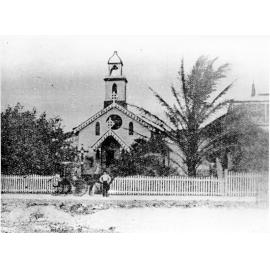 St. Joseph's Church, the Strand, Townsville, ca.1890. 