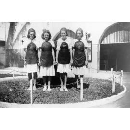 Lolly Girls at the Wintergarden Theatre, Townsville, 1946 