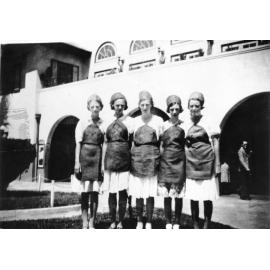 Lolly Girls at the Wintergarden Theatre, Townsville, 1946 