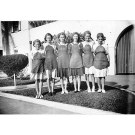 Lolly Girls at the Wintergarden Theatre, Townsville, 1946 