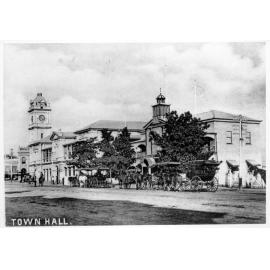 Town Hall and the Post Office, Flinders Street, Townsville 