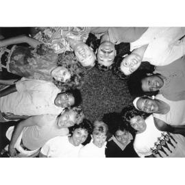 New Moon Theatre Company. Workshop cast, 'Uncover the bright moon', 16 November 1989