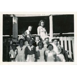 Students from Oonoonba School at a sports day at the Townsville showgrounds, ca.1953