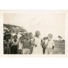 Break-up day at Oonoonba State School, Townsville, 1954