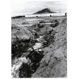Road damage, Archer Street, South Townsville, 3 February 1972