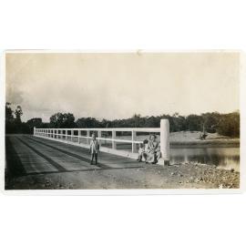 Three Mile Creek bridge, Townsville, 1934