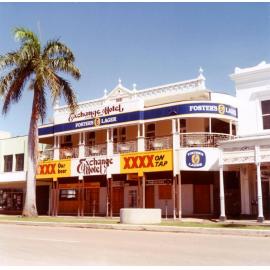 Exchange Hotel, Flinders Street, Townsville, 1985