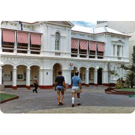 Public facilities, Flinders Mall, Townsville, approximately 1980