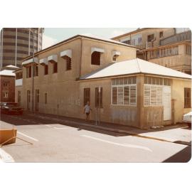 The rear of the the City building, Ogden Street, Townsville, 1978