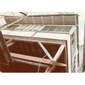 Buildings at the rear of the Town Hall building, Ogden Street, Townsville, 1978