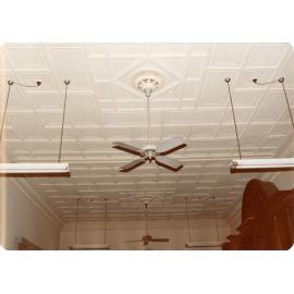 The ceiling of the Council chamber, Flinders Street, Townsville, 1978