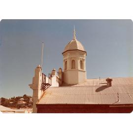 Roof and cupola on the Arcade, Town Hall, Flinders Street, Townsville, 1978