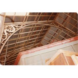 Architectural detail, Town Hall, Flinders Street, Townsville, 1978
