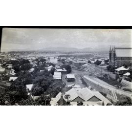 Jeffery collection : View of Stanley Street and the city area, Townsville