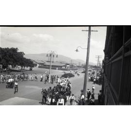 Jeffery collection : Parade in Flinders Street, Townsville