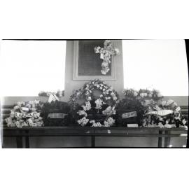 Jeffery collection : Floral tributes for ANZAC Day, Townsville