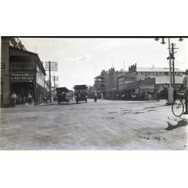 Jeffery collection : Flinders Street, Townsville, from the Stokes Street intersection