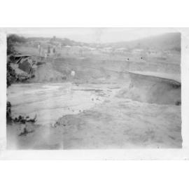 [Flood damage on the Strand, Townsville, 1946] 