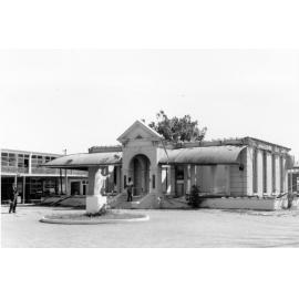 [Demolition of the Cummins residence, St. Margaret Mary's School, 1969] 