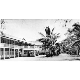 The Hotel Magnetic on the Picnic Bay Esplanade, Magnetic Island. 