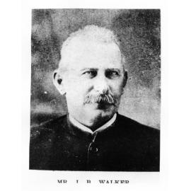 Mr J.R. Walker, Town Clerk and also Secretary of the Chamber of Commerce and Mines, and Superintendant of the Fire Brigade, Charters Towers, 1903