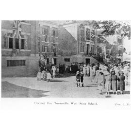 West End State School opening day, 10th June, 1939 
