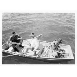 [The sinking of the Townsville Harbour Board dredge "Cleveland Bay", 6 April 1968]