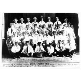 The Towers Concert Band, 17th January, 1920