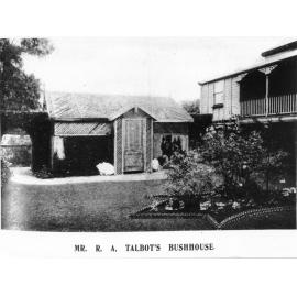 Mr. R.A. Talbot's bush house, Townsville, 1907. 