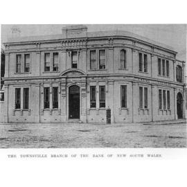 The Bank of New South Wales, on the corner of Flinders and Wickham Streets, Townsville 