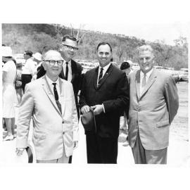 Ceremony to commemorate the initiation of construction on the permanent site of the University College of Townsville, Saturday 7 November, 1964. 