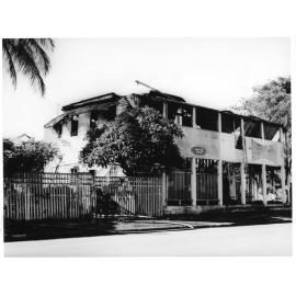 Fire damage to the Crown Hotel, Palmer Street, South Townsville. 