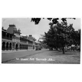 Queens Hotel, the Strand, Townsville, ca.1937 
