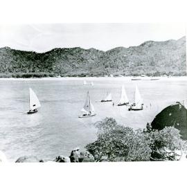 Skiffs in Nelly Bay, Magnetic Island, 1939. 