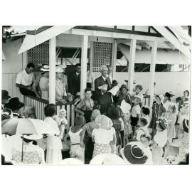 Opening of Paterson Playground, Charters Towers Road, Hermit Park, Townsville, 12th April, 1947