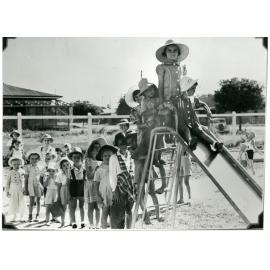 Opening of Paterson Playground, Charters Towers Road, Hermit Park, Townsville, 12th April, 1947