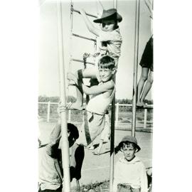 Opening of Paterson Playground, Charters Towers Road, Hermit Park, Townsville, 12th April, 1947