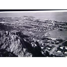 View of North Ward from Castle Hill, Townsville 1946