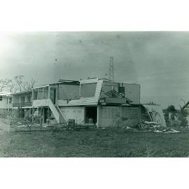 [House damaged by Cyclone Althea, Townsville, 1971] 