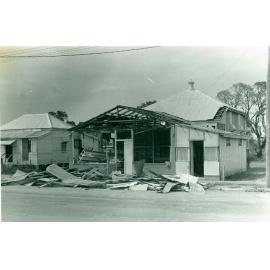 [House damaged by Cyclone Althea, Townsville, 1971] 