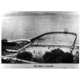 The Townsville City Baths, on the the Strand, 1930