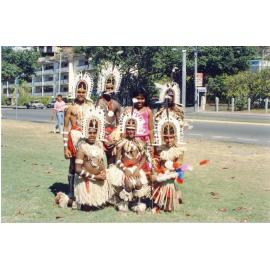 Participants in the Festival of Pacific Arts. 