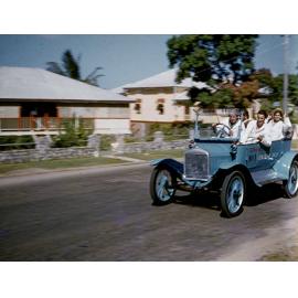 Vintage car rally, Townsville, 1951