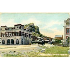 Townsville ambulance station, corner of Stanley and Sturt Streets, Townsville City, Townsville, ca. 1910