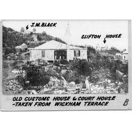 Old Customs House and Court House, taken from Wickham Terrace, Townsville. 