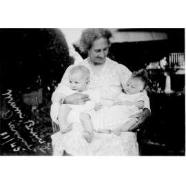 Anne Kelso, Bruce Collins and Dianne Ellison, November 1945 