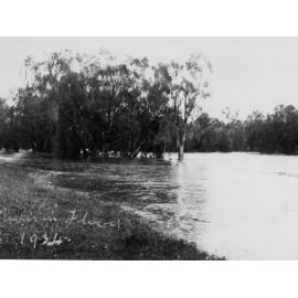 Ross River in flood, ca 1934 