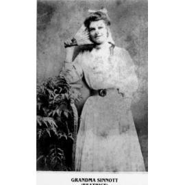 Beatrice Sinnott, February 1910 