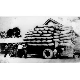 Henry Sinnott and Ernest Sinnott, with work truck, n.d. 